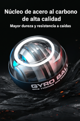 PowerBall Giroscópico Autoarranque – Fortalece Muñeca y Antebrazo | Esfera Antiestrés de Entrenamiento y Rehabilitación