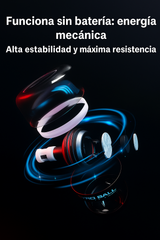 PowerBall Giroscópico Autoarranque – Fortalece Muñeca y Antebrazo | Esfera Antiestrés de Entrenamiento y Rehabilitación