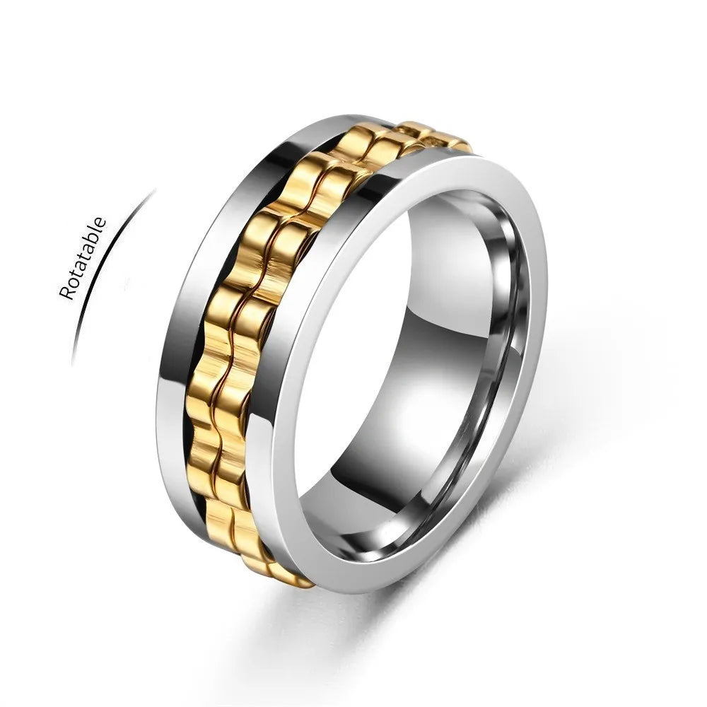 Fidget Slider Rotatorio 3D – Juguete Antiestrés de Dedo | Spinner Sensorial de Oficina y Escritorio para Aliviar Estrés y Ansiedad