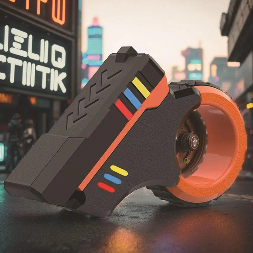 Fidget Slider Rotatorio 3D – Juguete Antiestrés de Dedo | Spinner Sensorial de Oficina y Escritorio para Aliviar Estrés y Ansiedad