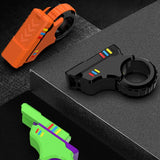 Fidget Slider Rotatorio 3D – Juguete Antiestrés de Dedo | Spinner Sensorial de Oficina y Escritorio para Aliviar Estrés y Ansiedad