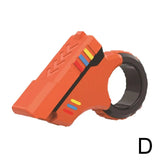 Fidget Slider Rotatorio 3D – Juguete Antiestrés de Dedo | Spinner Sensorial de Oficina y Escritorio para Aliviar Estrés y Ansiedad