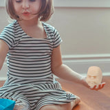 Bola Antiestrés con Cara Humana – Juguete Suave para Aliviar Estrés y Ansiedad | Pelota de Descompresión Divertida