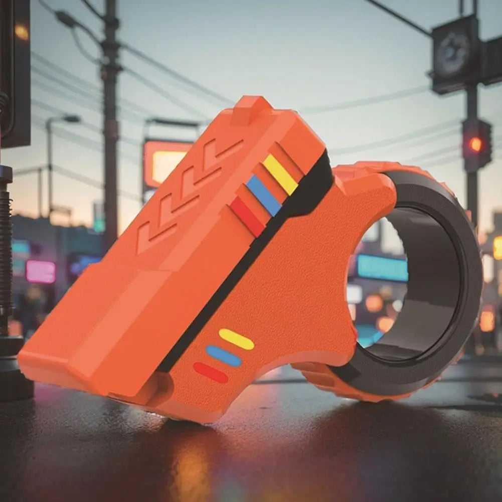 Fidget Slider Rotatorio 3D – Juguete Antiestrés de Dedo | Spinner Sensorial de Oficina y Escritorio para Aliviar Estrés y Ansiedad